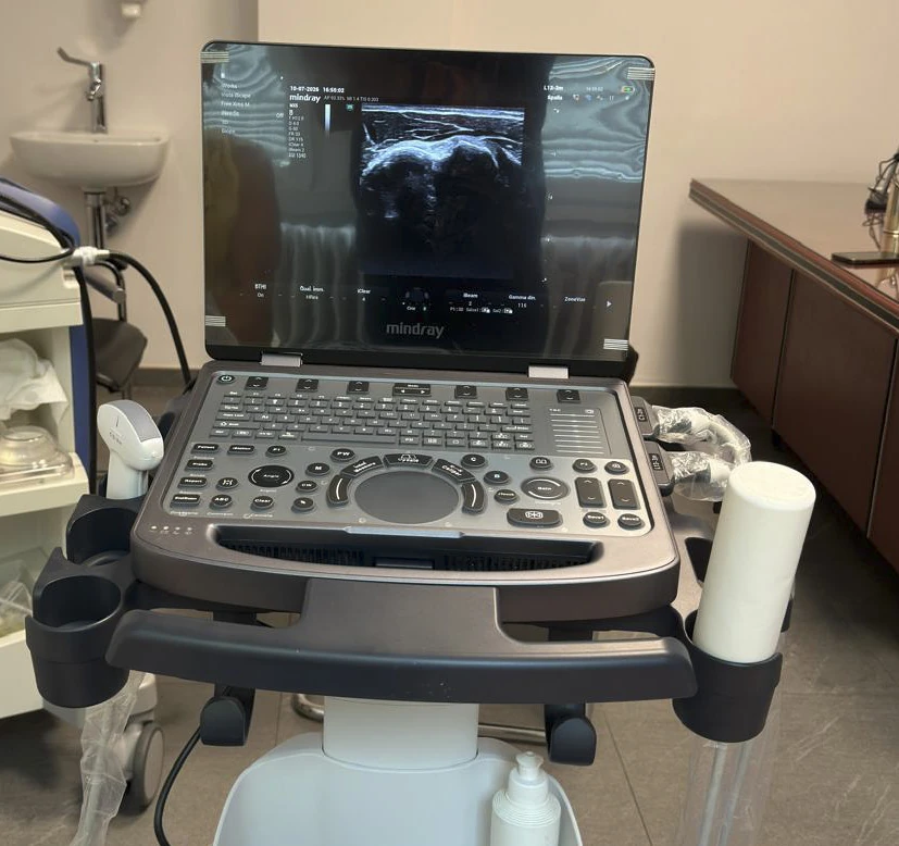 L’apparecchiatura ecografica di Kinesio Clinic