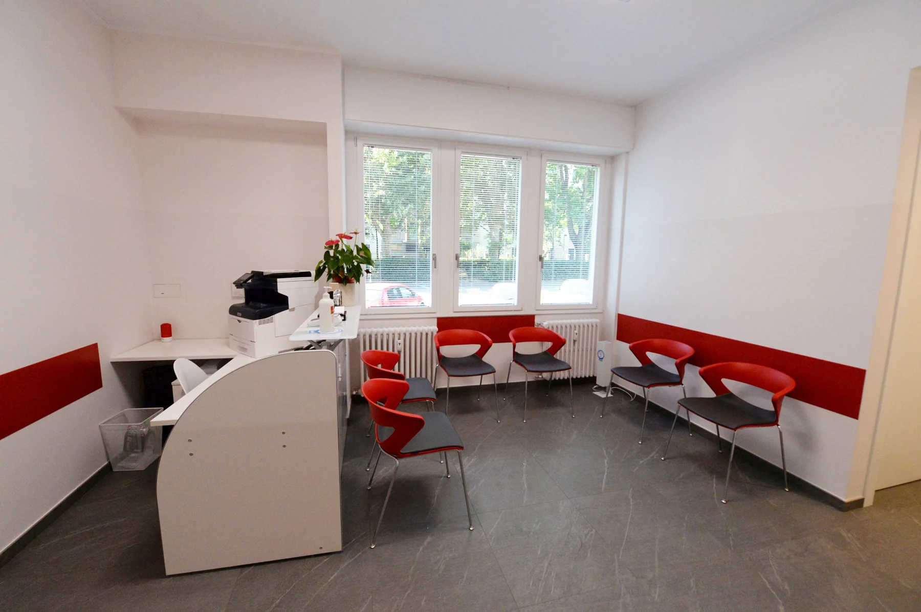 La reception reale di Kinesio Clinic